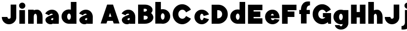 Jinada font