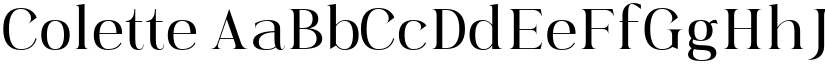 Colette font