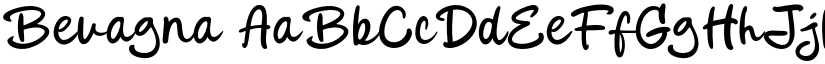 Bevagna font