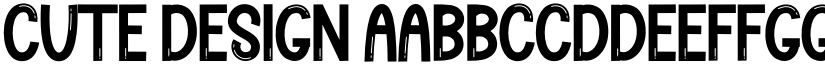 Cute Design font
