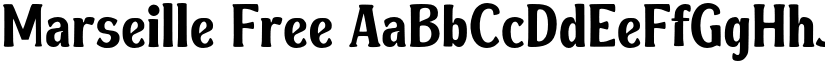 Marseille Free font