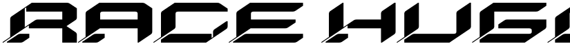 Race Hugo font