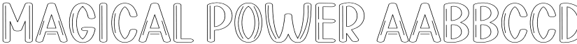 Magical Power font