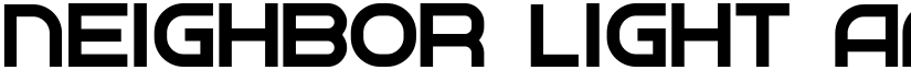 Neighbor Light font