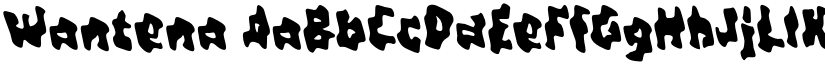 Wantena font