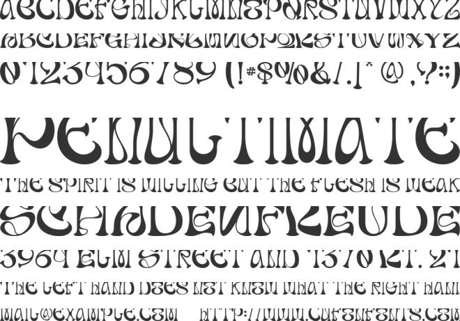 Ranvel_Personal use font preview