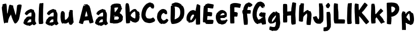 Walau font