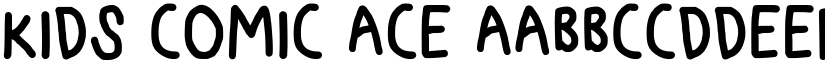 Kids Comic Ace font