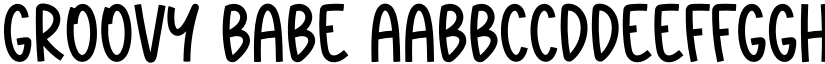 Groovy Babe font