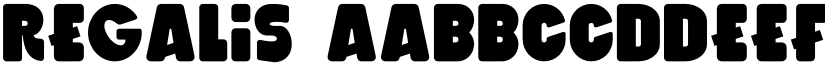 Regalis font