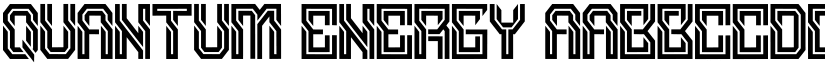 Quantum Energy font