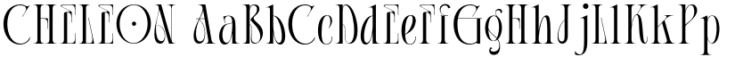 CHELEON font