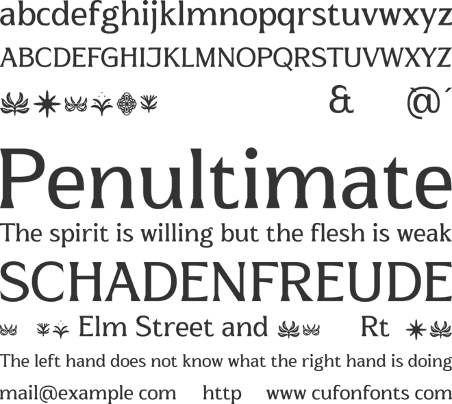 MACALA DE CLUB Personal Use font preview