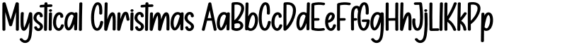 Mystical Christmas font