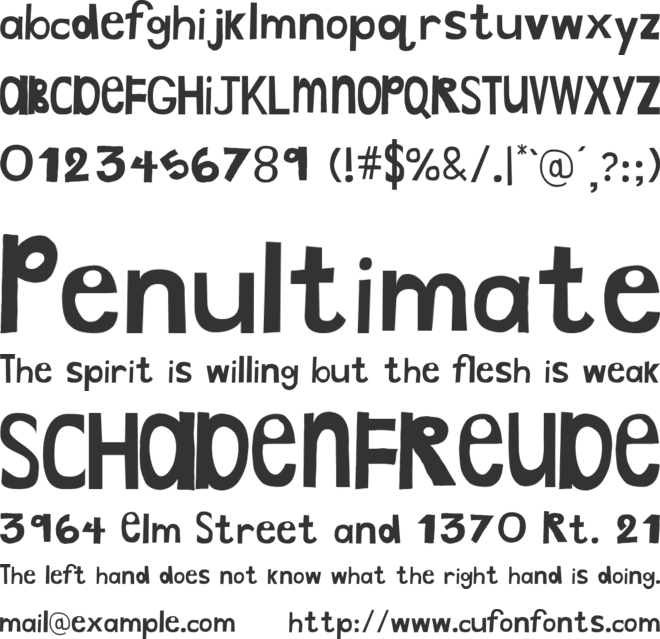 aka Dylan font preview