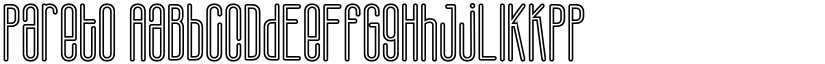 Pareto font
