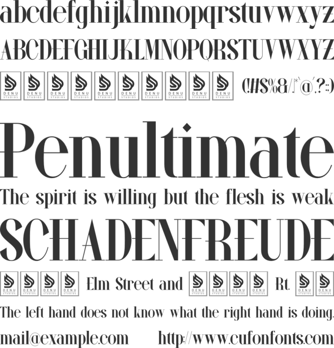 Wonder Astrella font preview