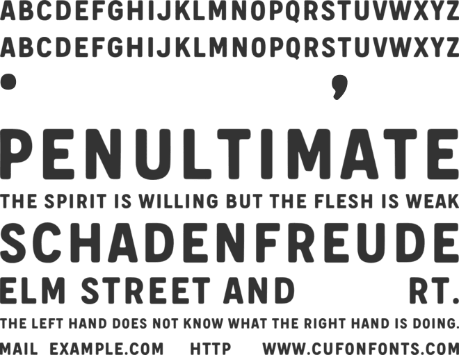 Brings Vintage font preview