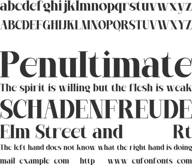 MAGLICTA font preview