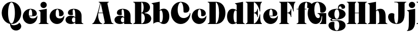 Qeica font