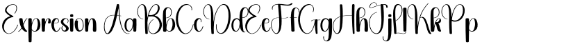 Expresion font