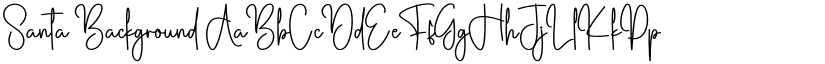 Santa Background font