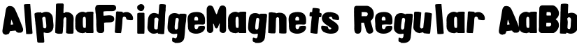 AlphaFridgeMagnets font download