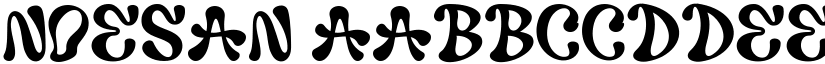 NOESAN font