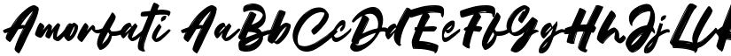 Amorfati font