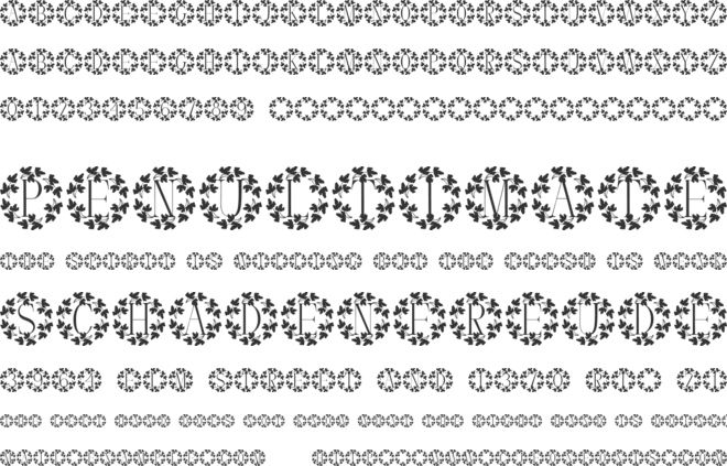 Petalyn font preview