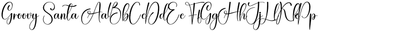 Groovy Santa font