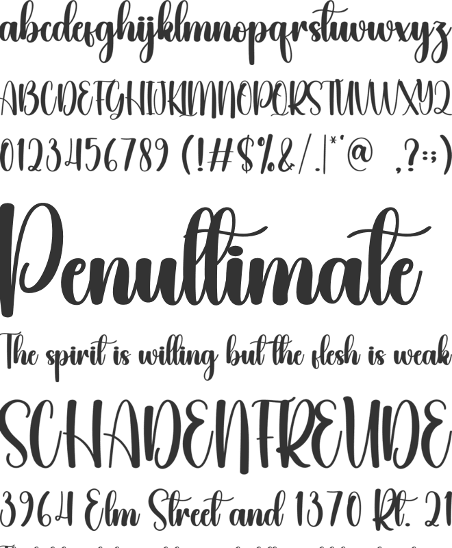 Bubble Christmas font preview
