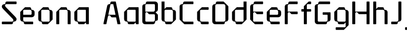Seona font