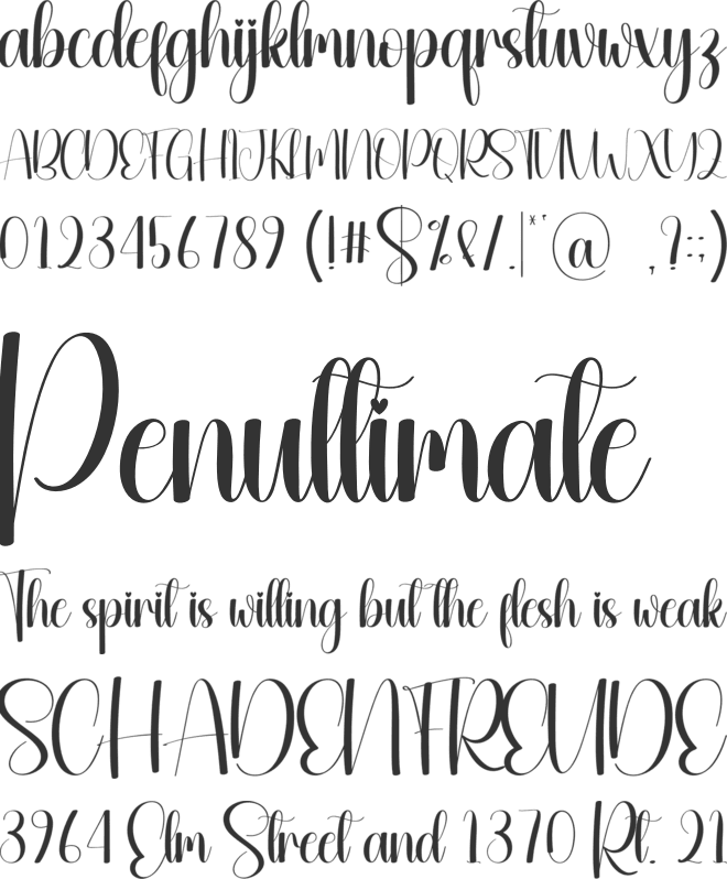 Journey Christmas font preview