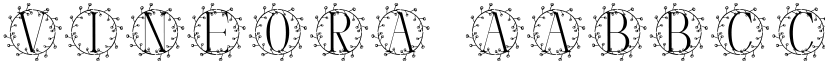 Vineora font