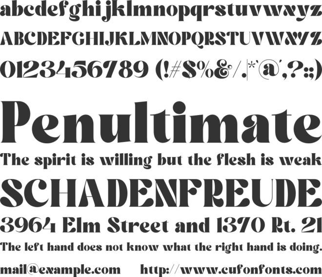 Bless Honey font preview