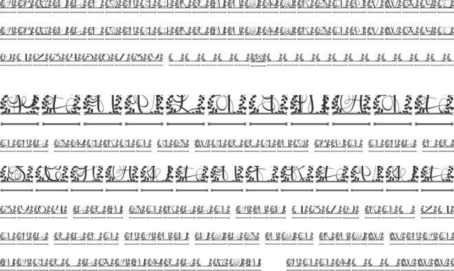 Wreathory Split font preview