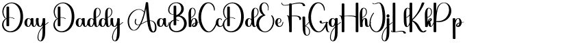 Day Daddy font