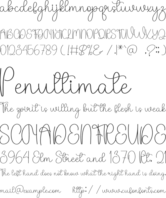Himalaya Vibes font preview