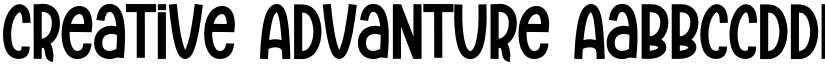 Creative Advanture font