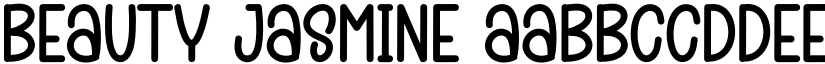 Beauty Jasmine font