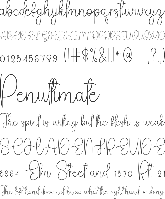 Hay Geovany font preview