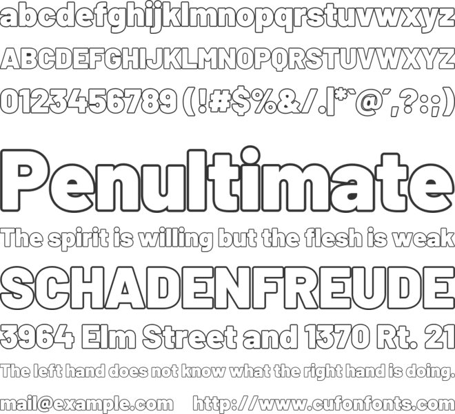 Barlow Nova GF font preview