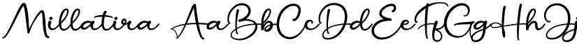 Millatira font