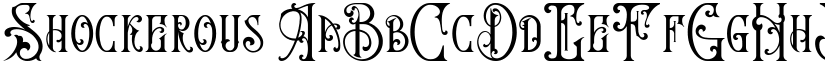 Shockerous font