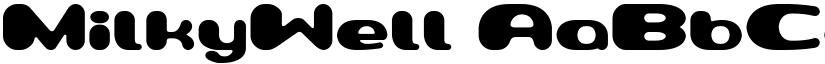 MilkyWell font