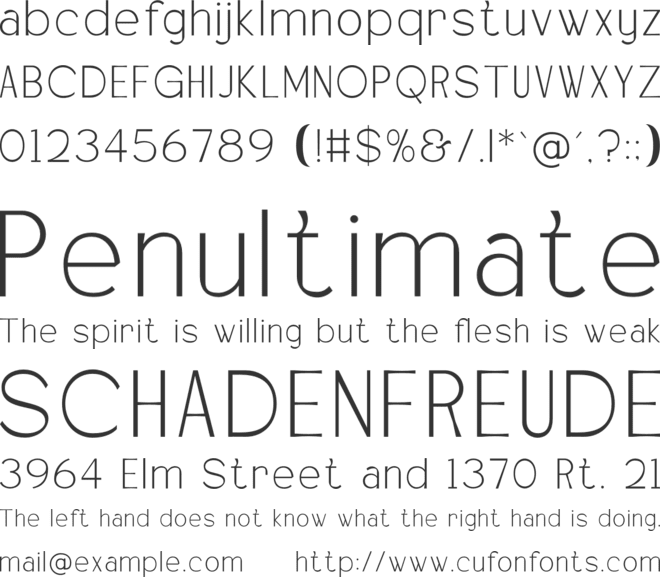 Alsty Zalet font preview