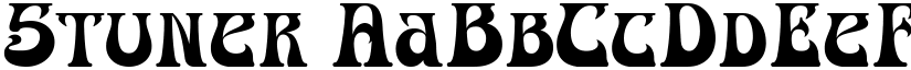 Stuner font