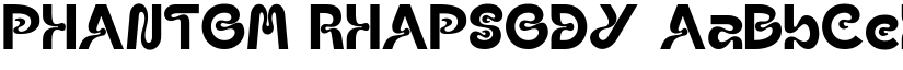 PHANTOM RHAPSODY font