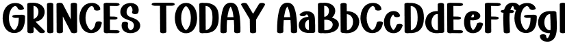 GRINCES TODAY font